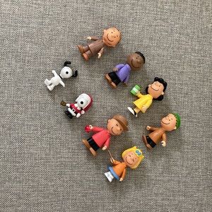 Charlie Brown Christmas Figurine set